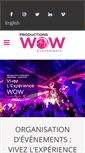 Mobile Screenshot of productionswow.com
